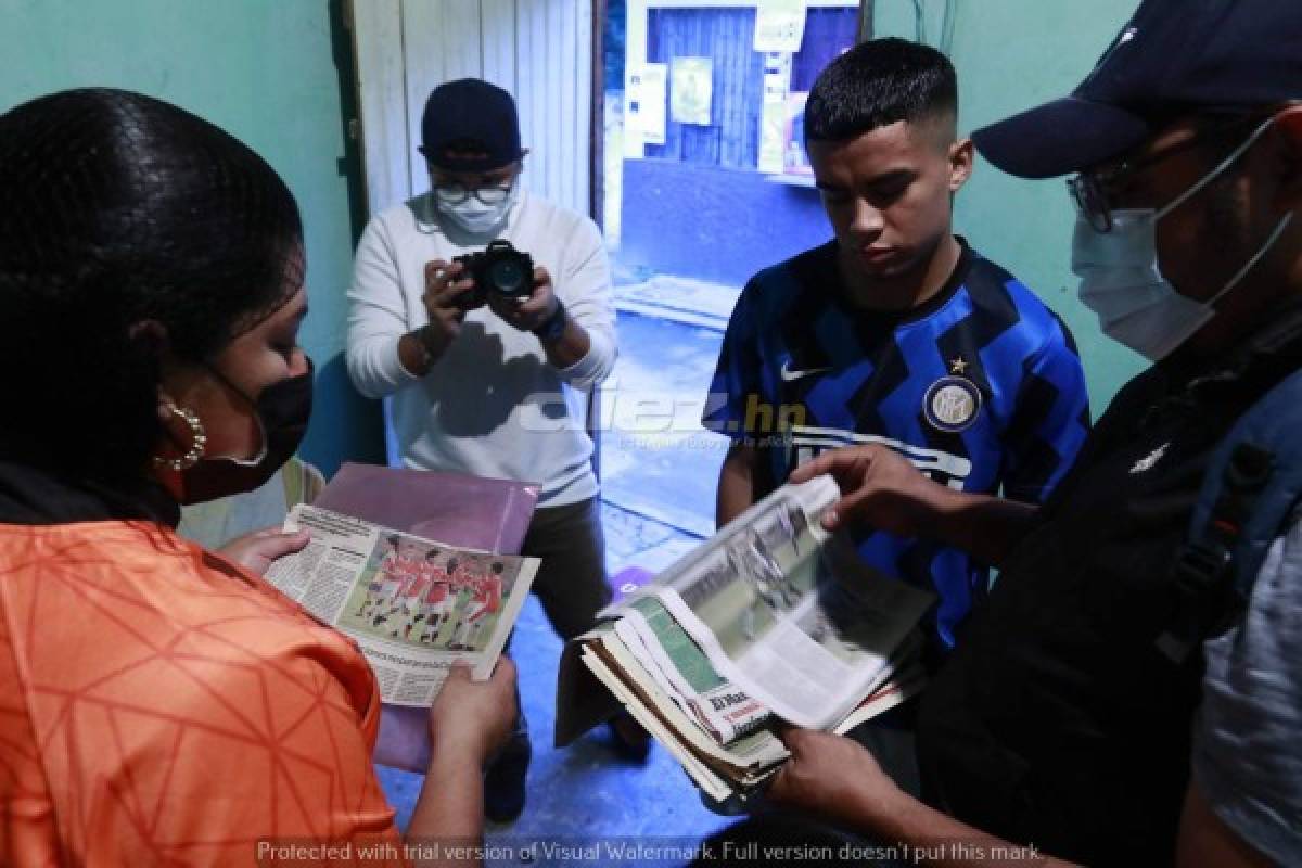 Fotos: así creció el futbolista de Marathón Isaac Castillo en su barrio Cabañas; su vida familiar en su humilde hogar