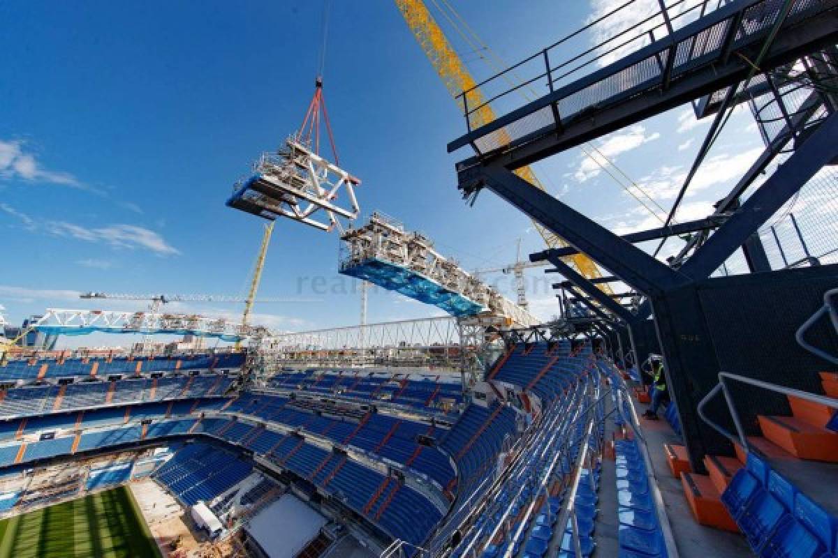 Va tomando forma: Real Madrid muestra más avances de la transformación del Santiago Bernabéu