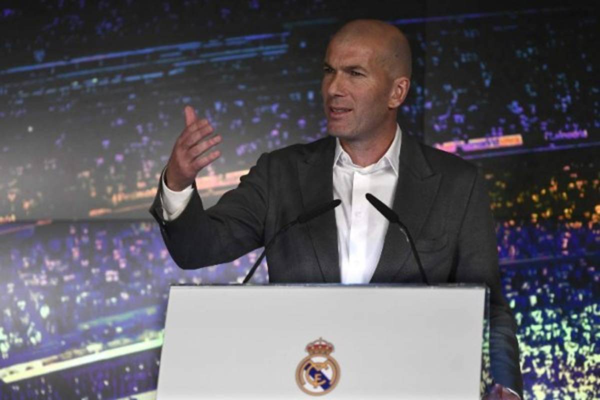 No viste en TV: Sorpresivo detalle de Zidane en su presentación con el Real Madrid