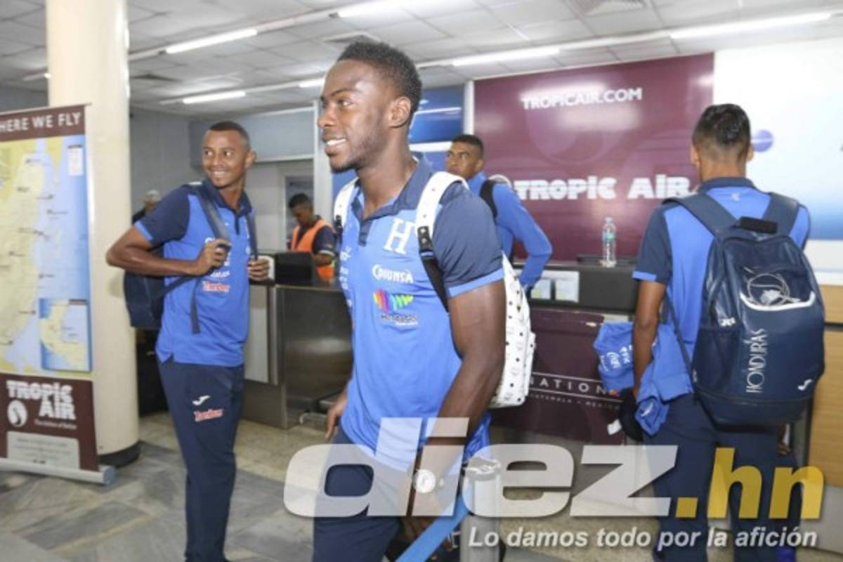 Los rostros de la Selección de Honduras previo al viaje a Trinidad y Tobago