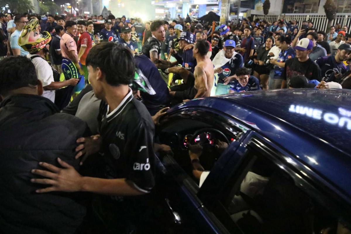 Monumental caravana: las otras fotos que no viste del título 20 del Motagua