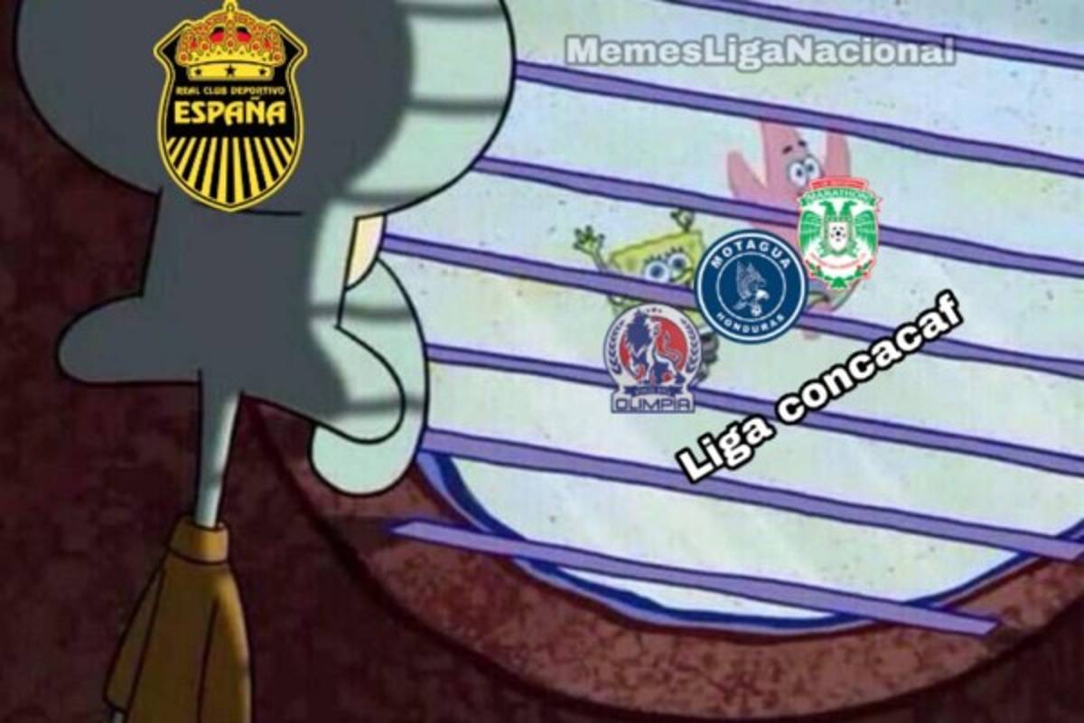 Los jocosos memes del pase de Marathón en Liga Concacaf, destrozan a Real España