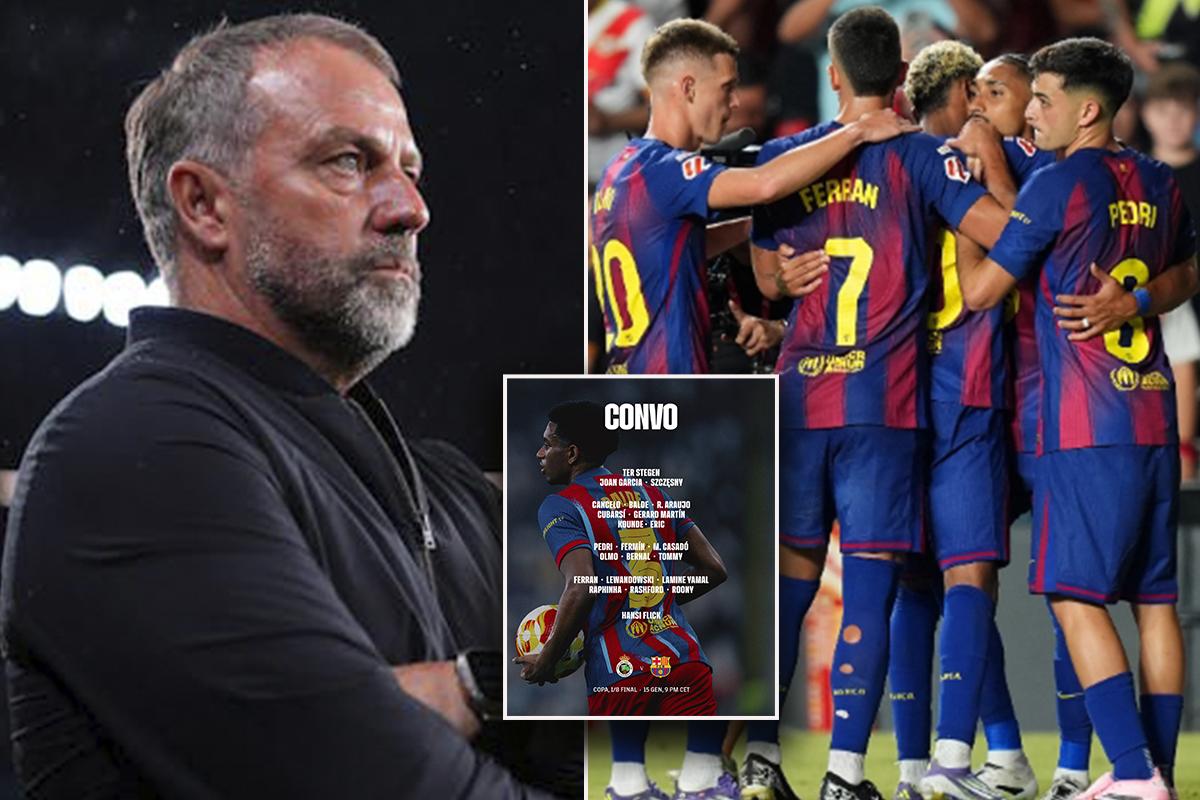 Barcelona anuncia su convocatoria para los octavos de Copa del Rey: la gran novedad y bajas confirmadas