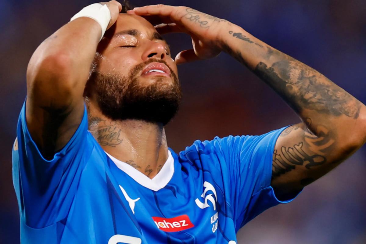 Neymar será el sacrificado: la drástica decisión del Al Hilal por la lesión que sufre el brasileño