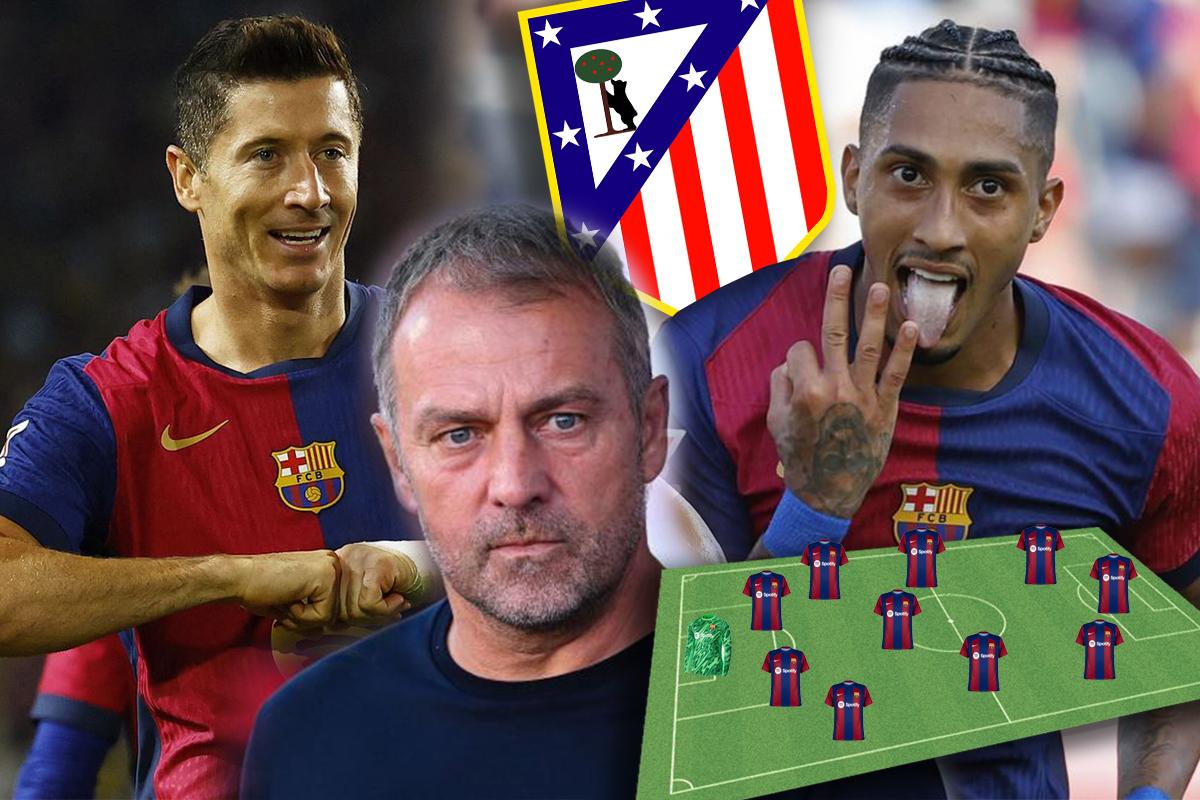 Sin su mejor arma: la alineación del Barcelona para medirse ante Atlético por el liderato de LaLiga