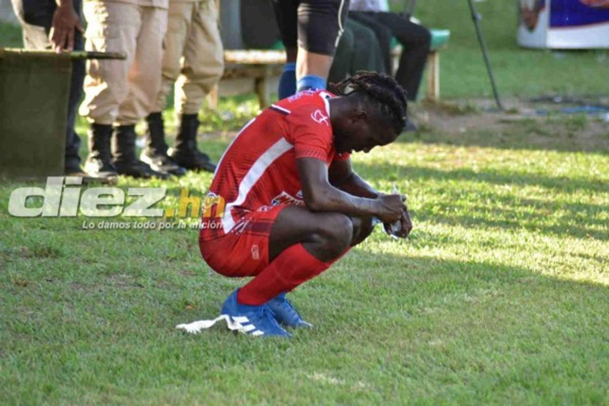 FOTOS: El júbilo y tristeza de la final de ida de la Liga de Ascenso de Honduras