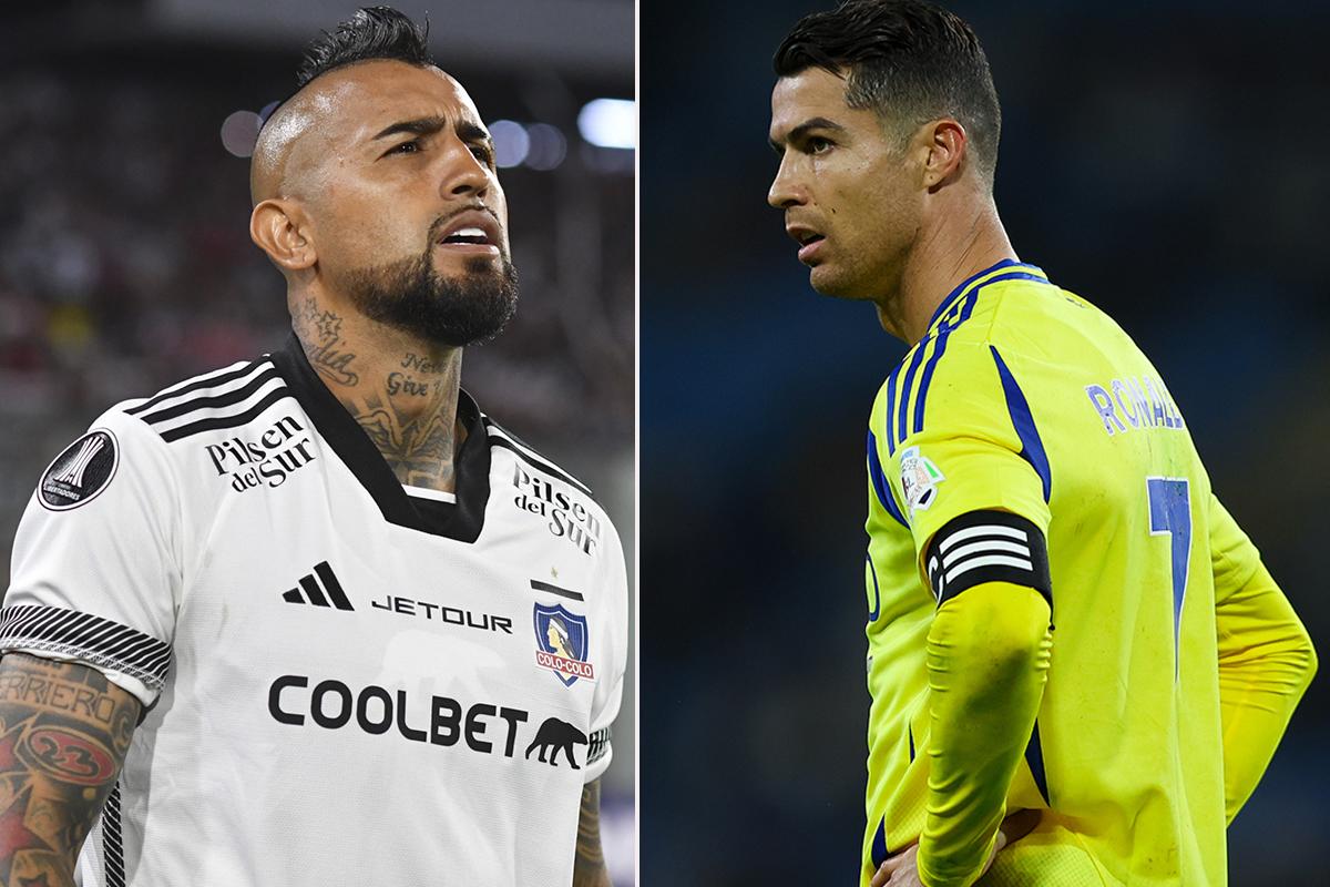 Arturo Vidal le respondió a Cristiano y señala al mejor de la historia: “Está más loco que la...”