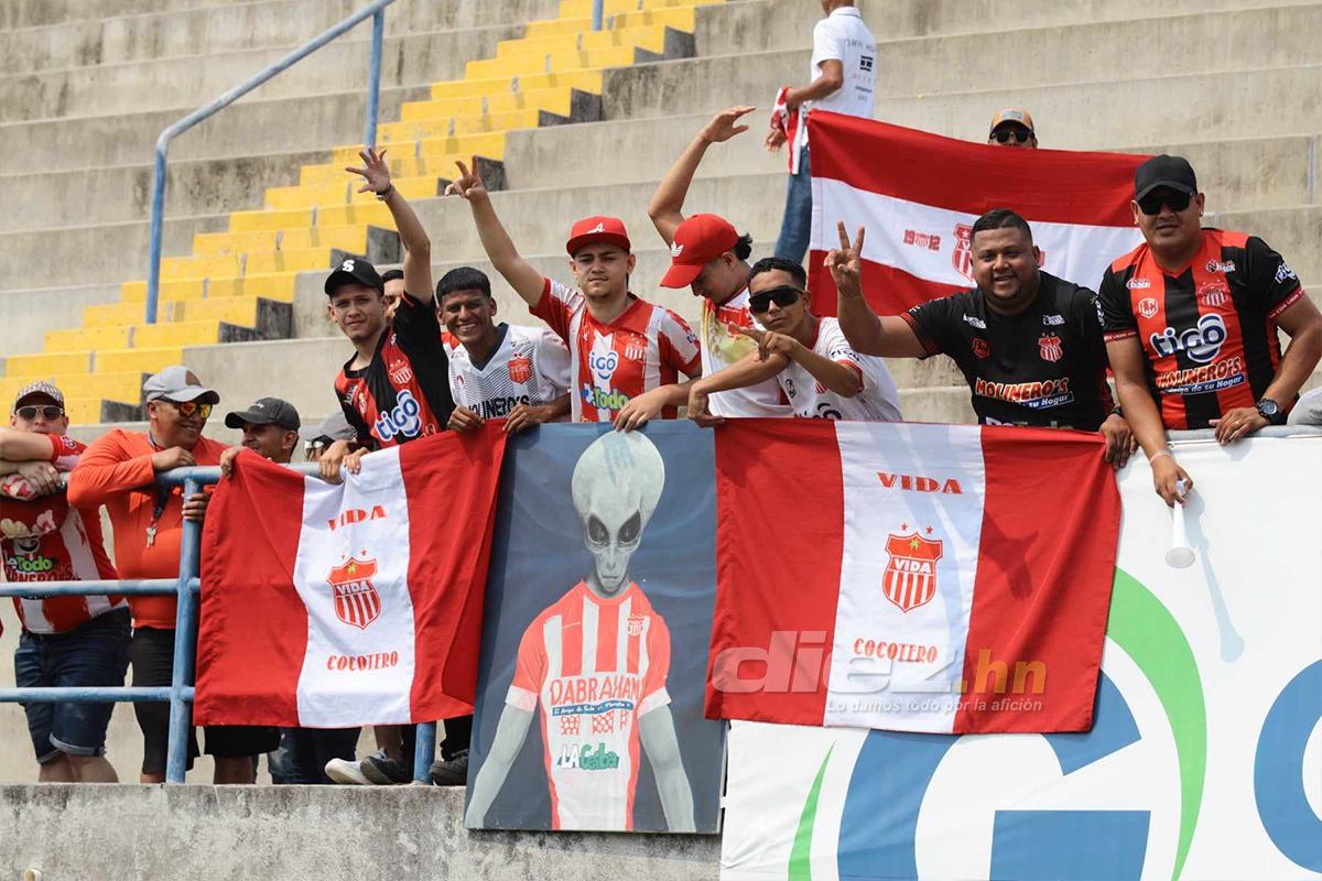 La invasión roja que hubo en Choluteca para la “final” entre UPN y Vida por el no descenso en la Liga Nacional