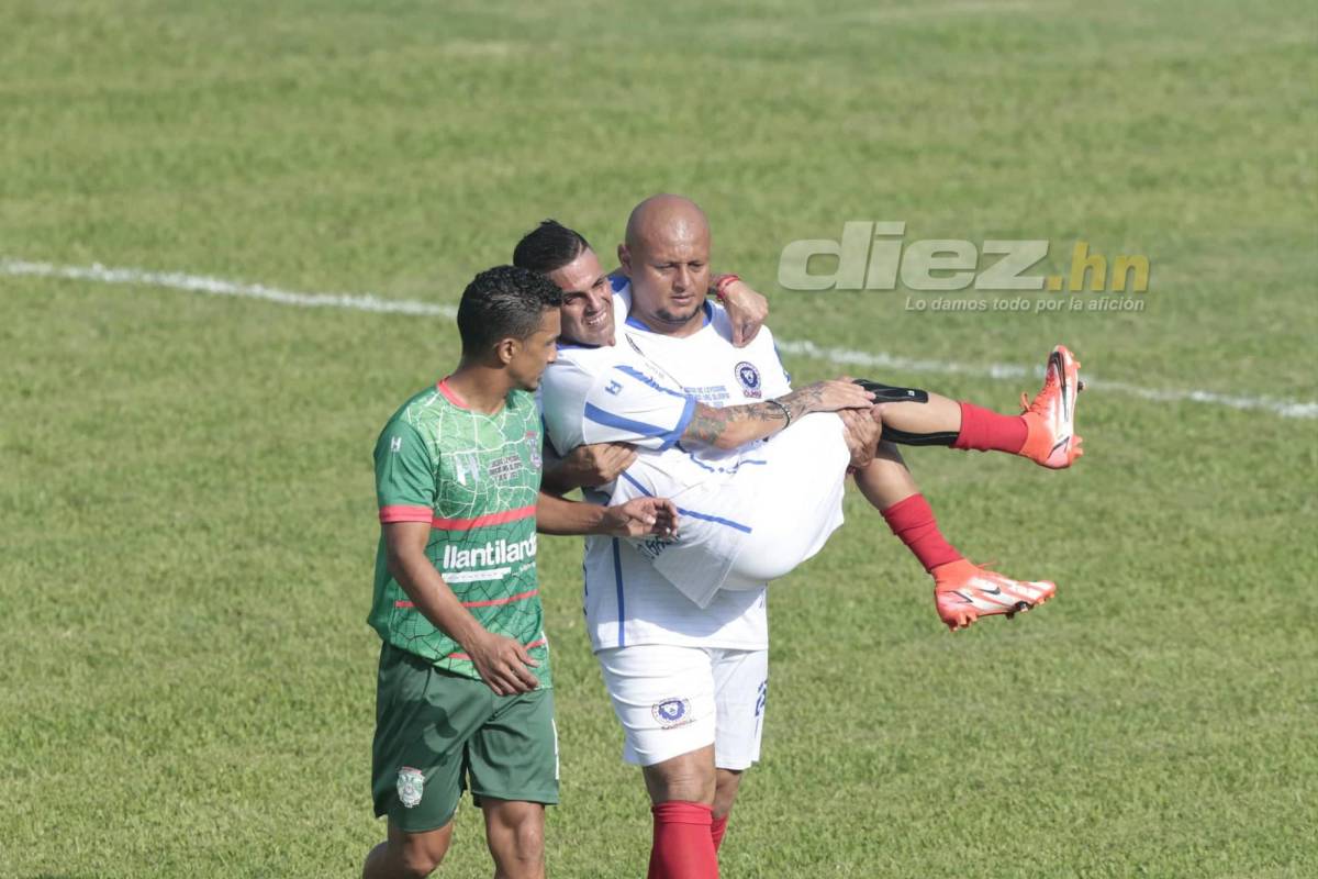 Imperdible: así lucen las exfiguras de Marathón y Olimpia que disputaron un partido de leyendas en San Pedro Sula