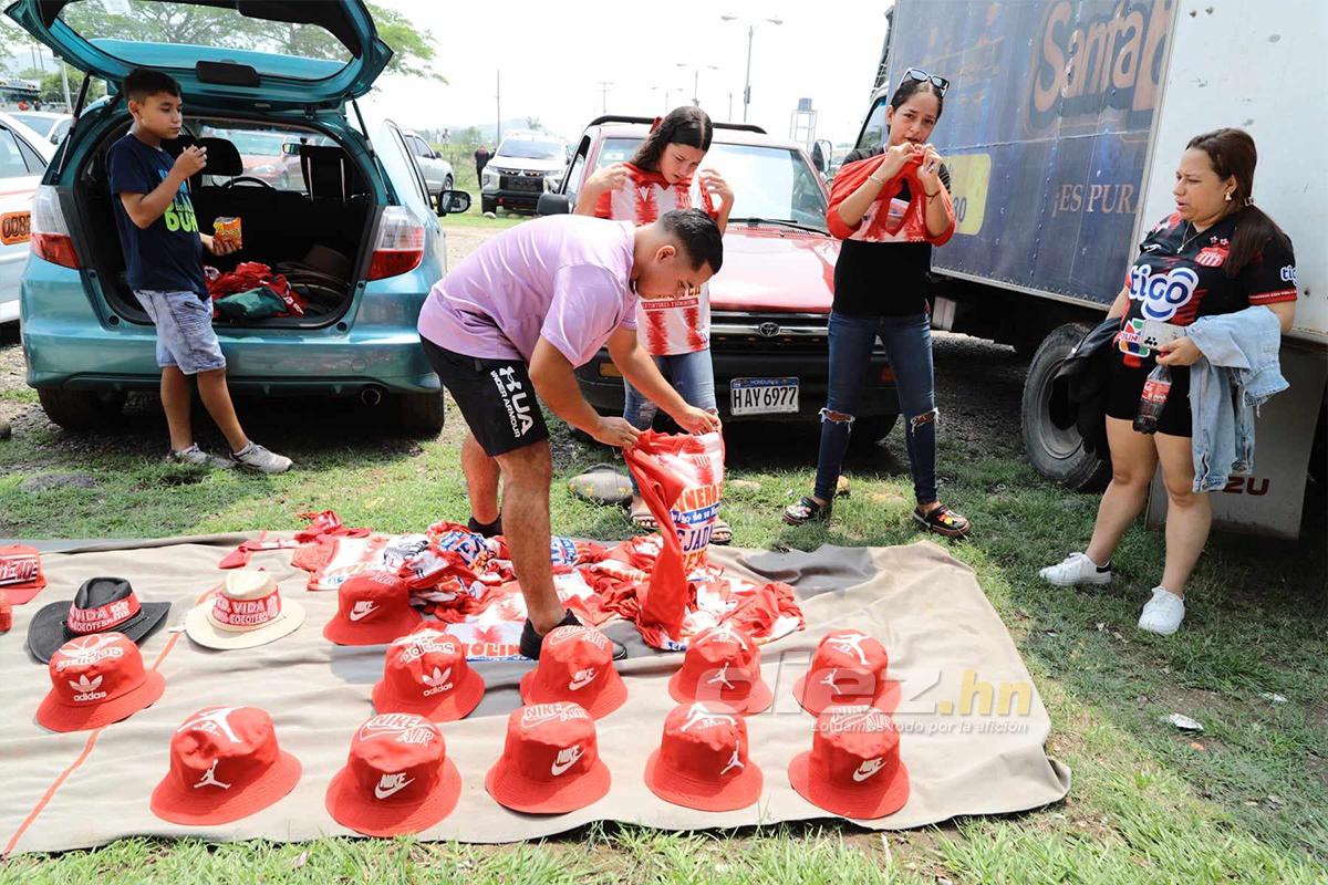 La invasión roja que hubo en Choluteca para la “final” entre UPN y Vida por el no descenso en la Liga Nacional