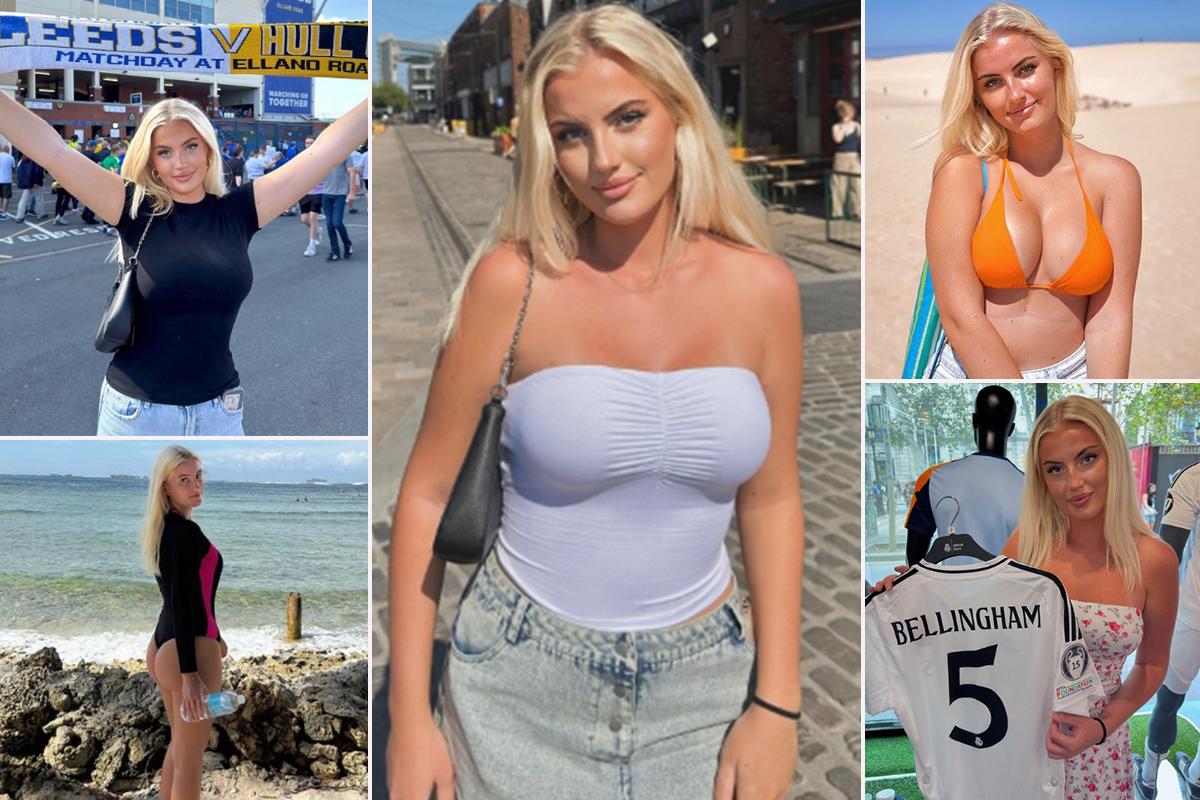 Quiere casarse con Bellingham y lanzó un atrevido reto: “Voy a acostarme con un jugador de cada equipo de la Premier”