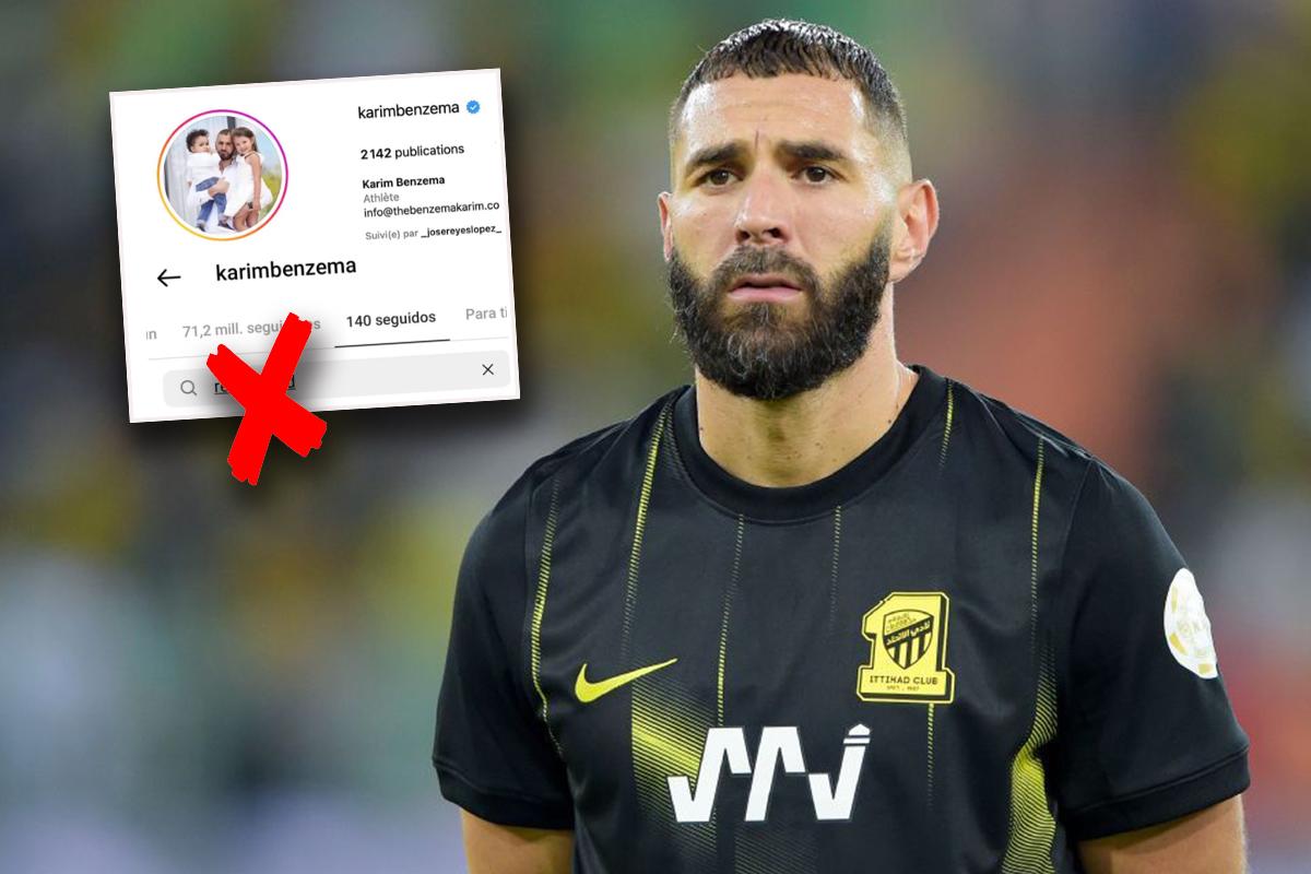 Benzema borró sus redes sociales: el motivo de esta decisión y lo llaman “hijo de la derrota”