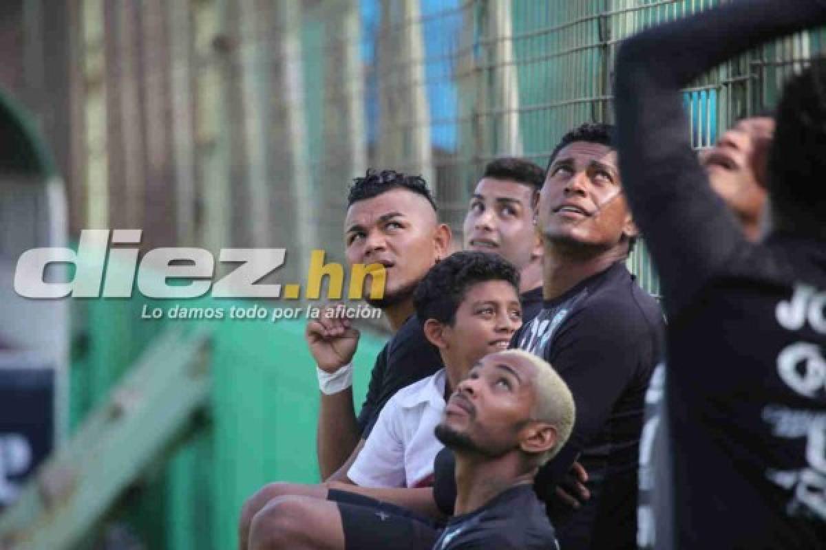 FOTOS: Así fue el primer entreno de Mario Martínez con el Marathón