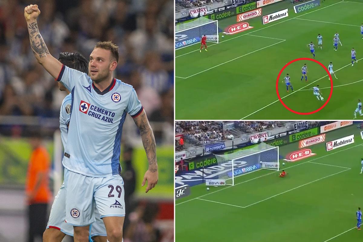 Cruz Azul venció a Monterrey y pone un pie en la final de la Liga MX: ¡Rotondi firmó un golazo!