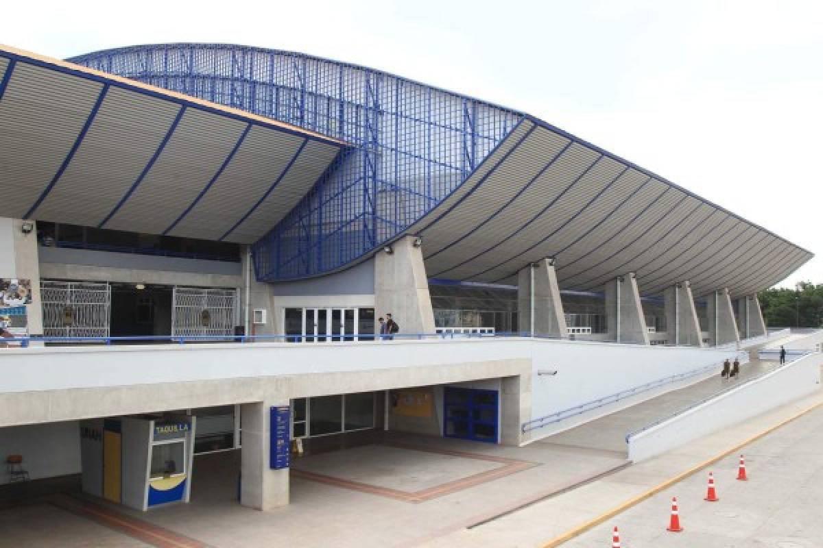 Así es el hermoso Palacio de los Deportes de la UNAH