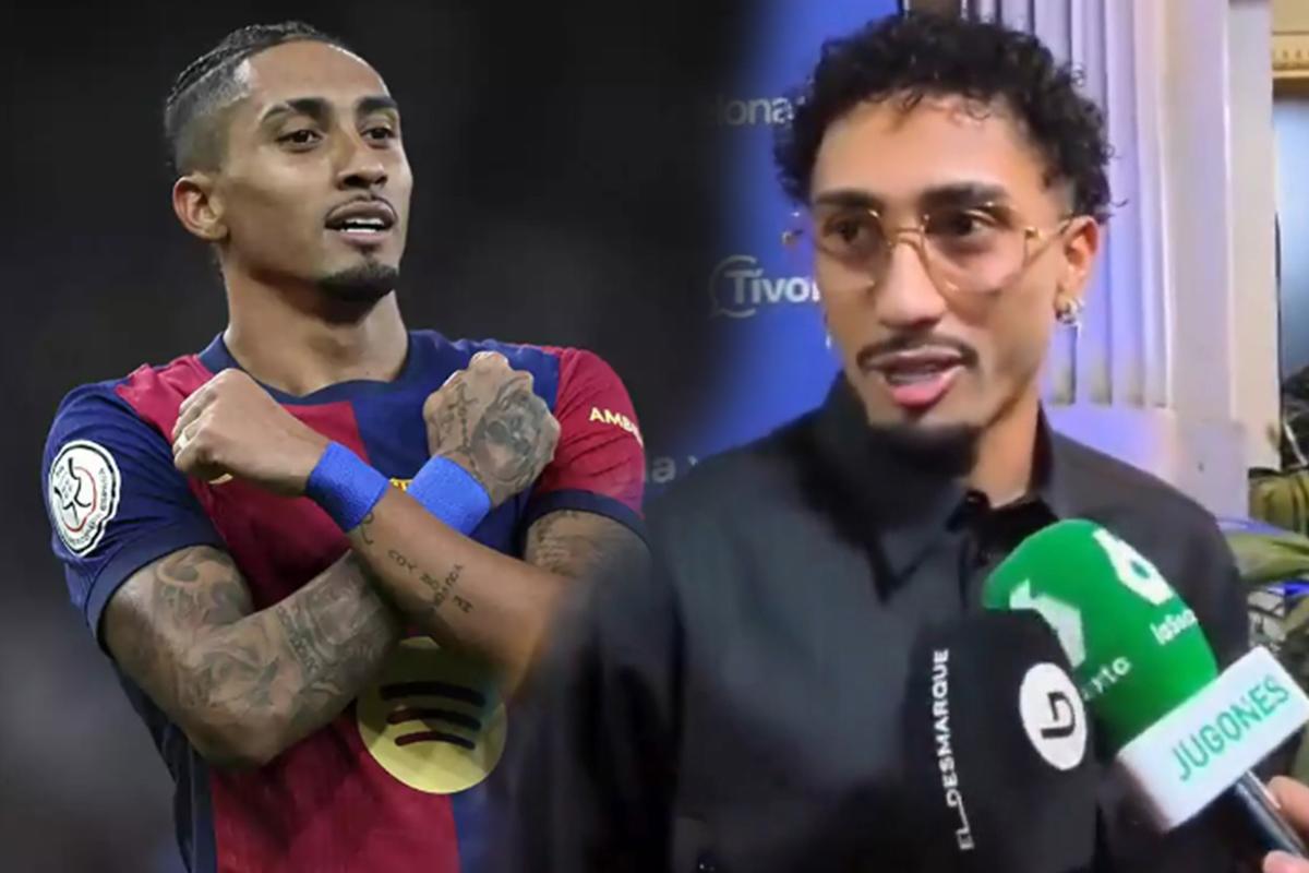 Raphinha ganó un premio y su anuncio previo a la batalla contra Atlético en Copa del Rey: Hay opciones