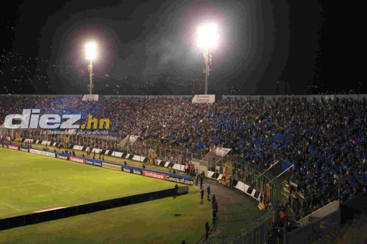 Espectacular lució el Nacional para la final entre Motagua y Saprissa en Liga Concacaf