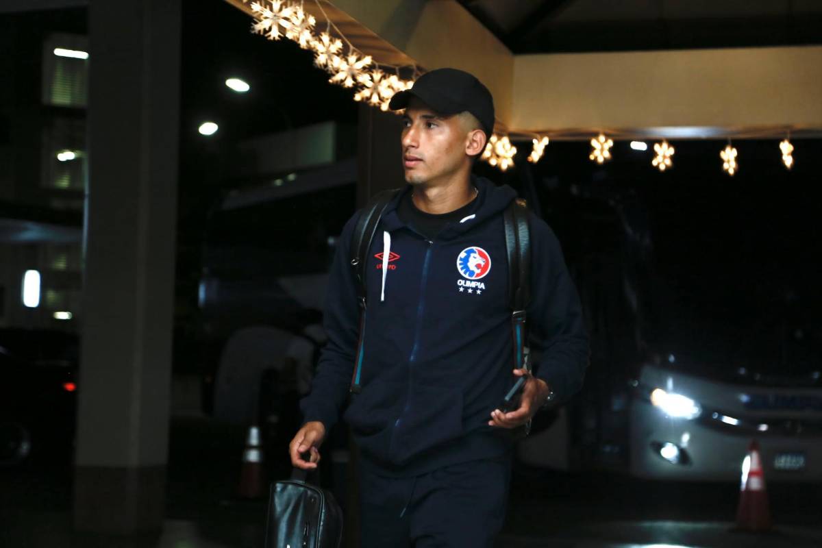 Olimpia llegó a San Pedro Sula para enfrentar a Real España en el Morazán: la curiosidad y, ¿viajó Jorge Álvarez?