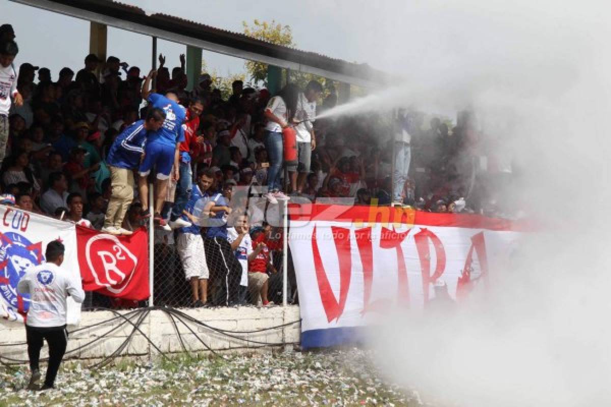 NO SE VIO EN TV: Olimpia causa locura en Jesús de Otoro; Costly y Bengtson asediados