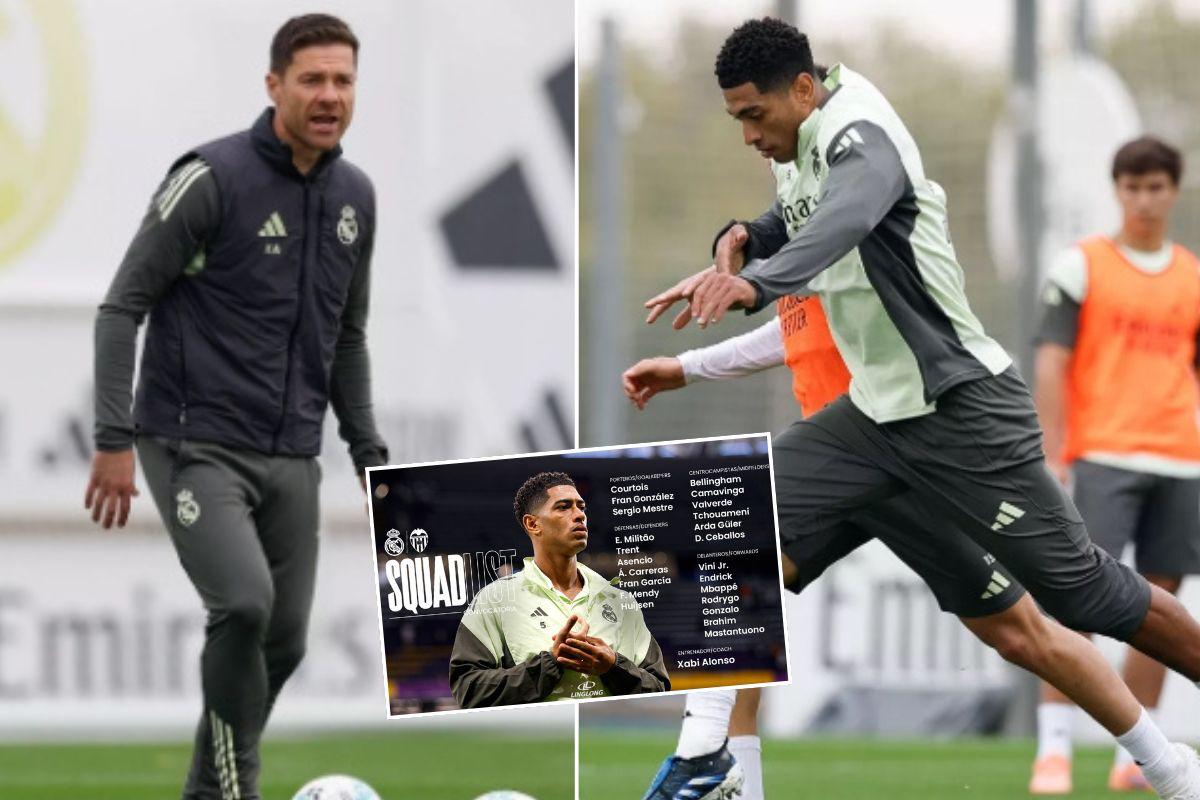 Real Madrid con cuatro bajas: la convocatoria oficial para enfrentar al Valencia en LaLiga