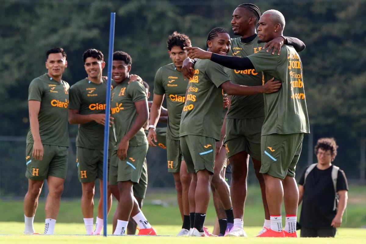 Keyrol fue golpeado y estrella preocupa: así se vivió el tercer entreno de Honduras