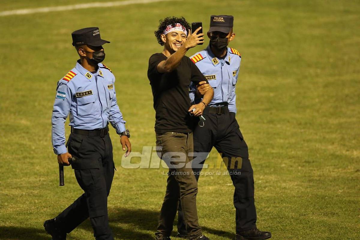 Así festejó Motagua tras avanzar a la final, la tristeza y amargura en Olimpia y las bellas chicas que sufrieron por el león