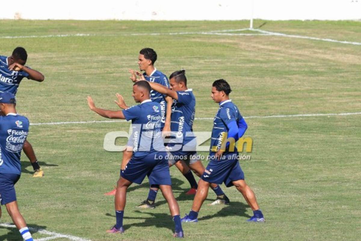 ¡Concentrados! Así fue el primer entrenamiento de Honduras de cara a duelos de repechaje