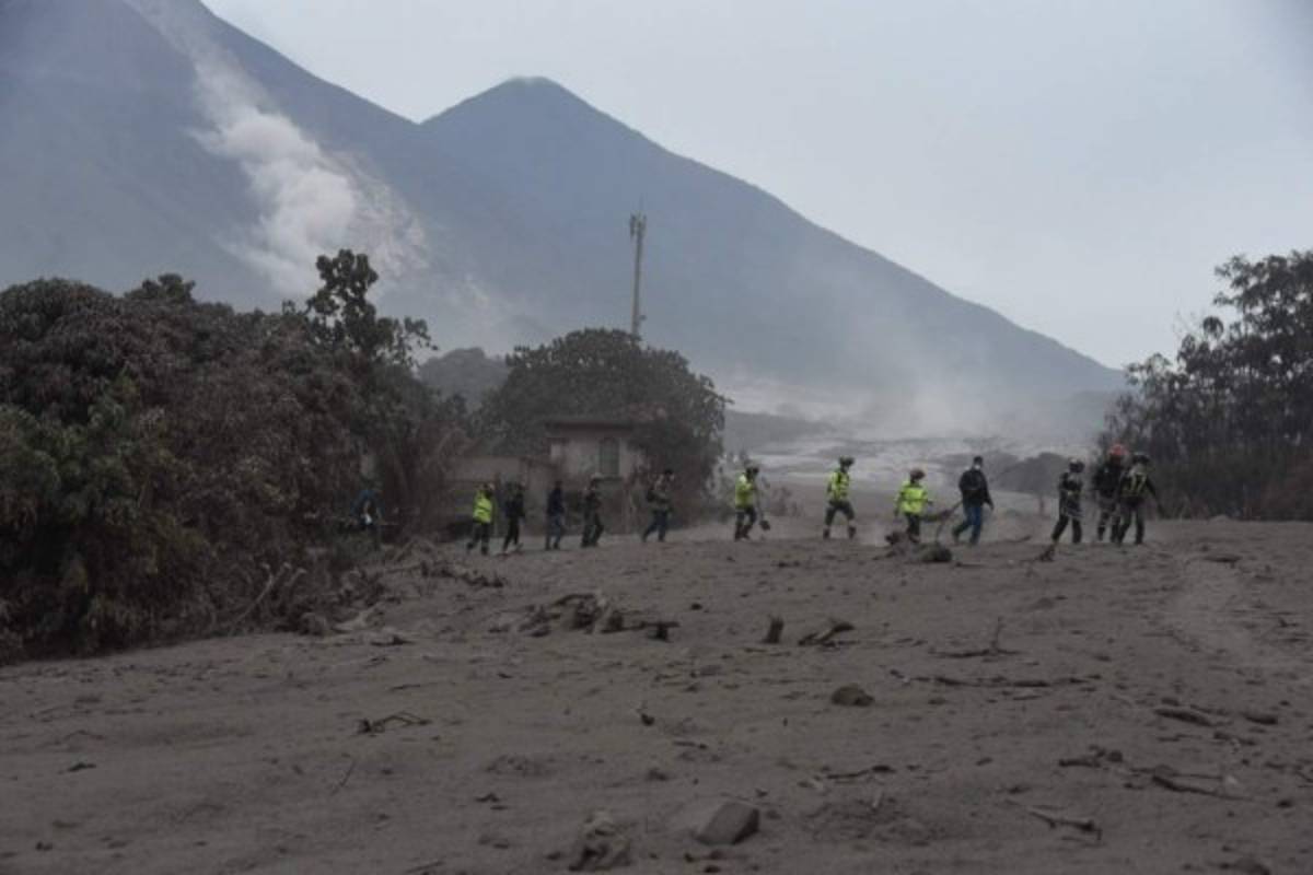 ¡Impactantes! Las otras imágenes que no has visto tras la potente erupción de volcán en Guatemala
