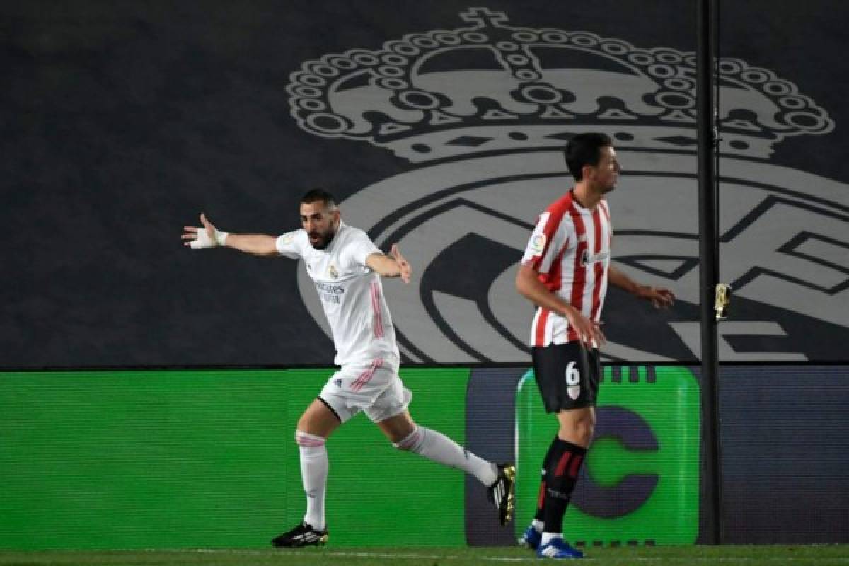 Real Madrid vence al Athletic Bilbao y alcanza a los líderes en la Liga de España