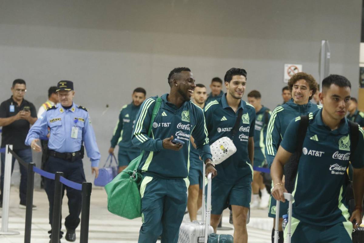 Selección Mexicana llega a Honduras: sonrientes y llenos de confianza, la plantilla se instaló en San Pedro Sula