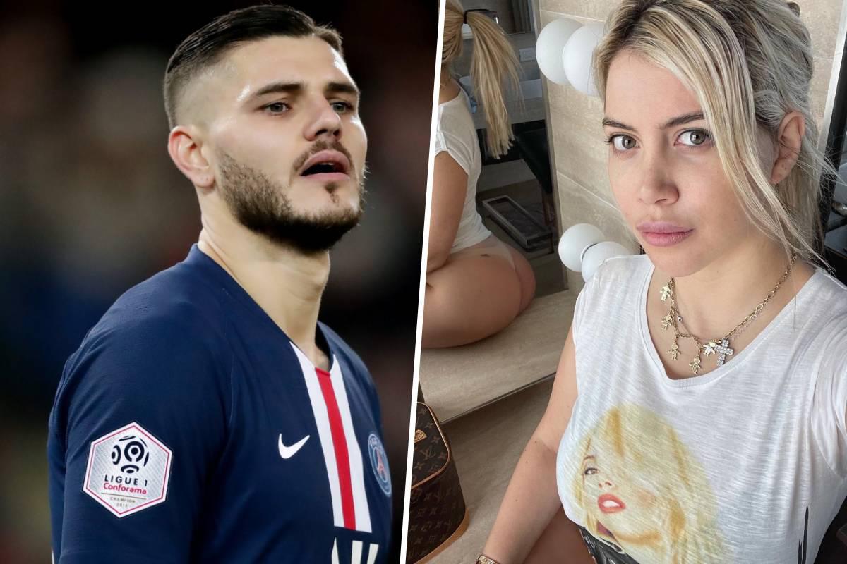 Aseguran que Wanda Nara se olvida de Icardi en brazos de otro futbolista: ‘‘Es más joven que ella y no tiene nada ver con Mauro’’