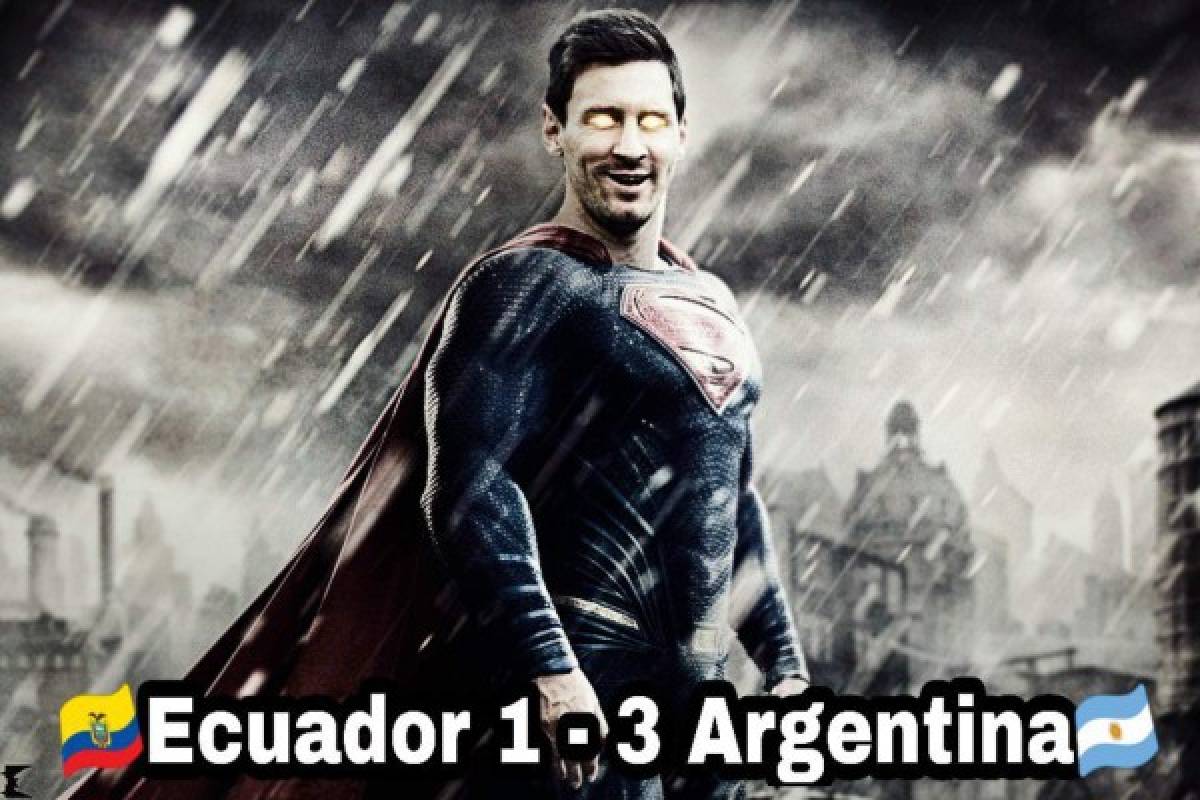 Los tremendos memes de la clasificación de Messi y Argentina al mundial de Rusia