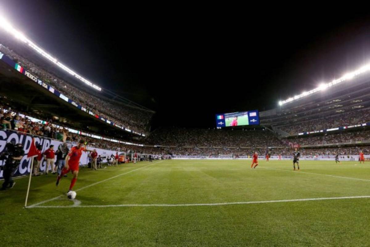 No se vio por tv: El festejo de México al coronarse campeón de la Copa Oro