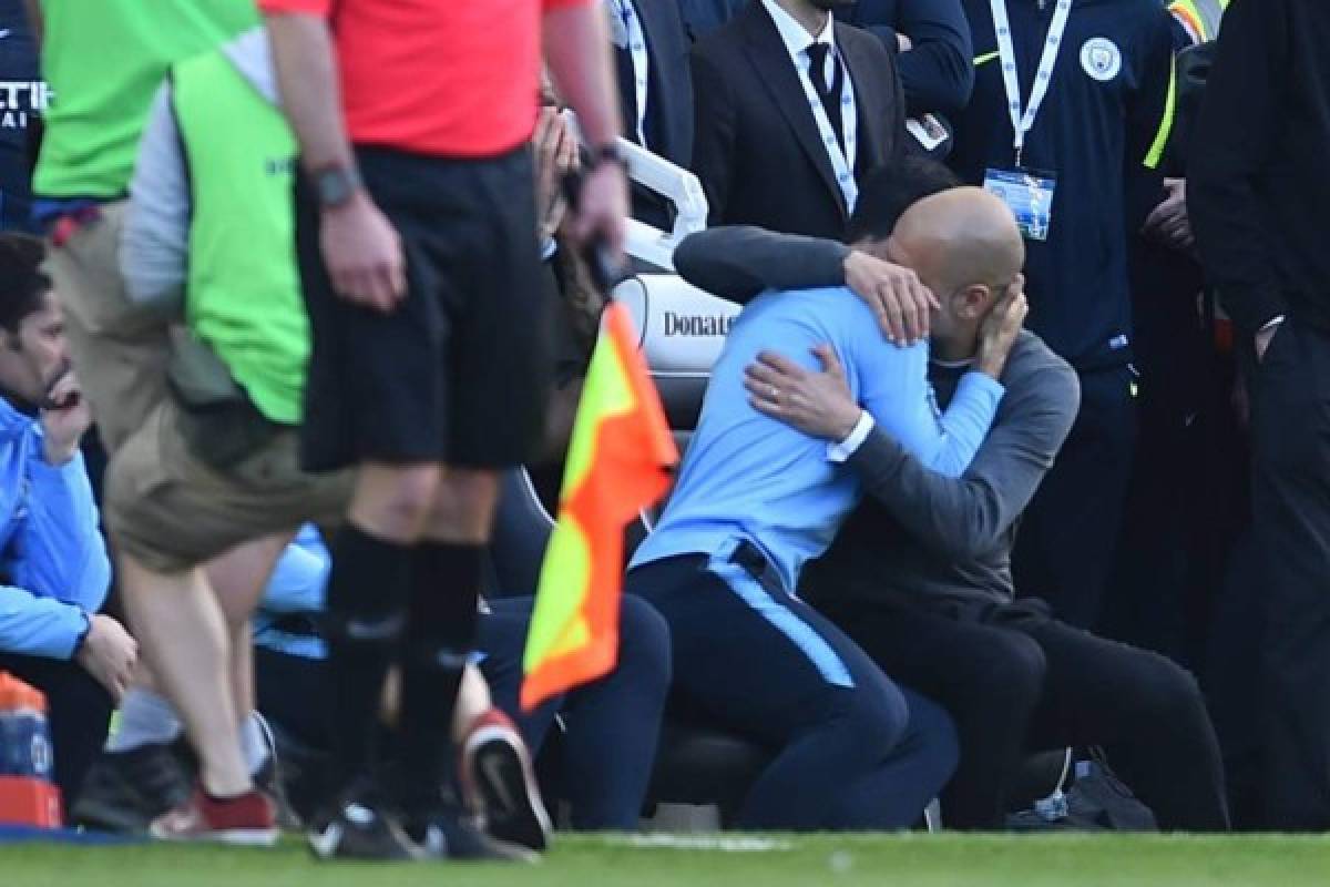 Las increíbles imágenes que dejó el festejo del Manchester City en la Premier League