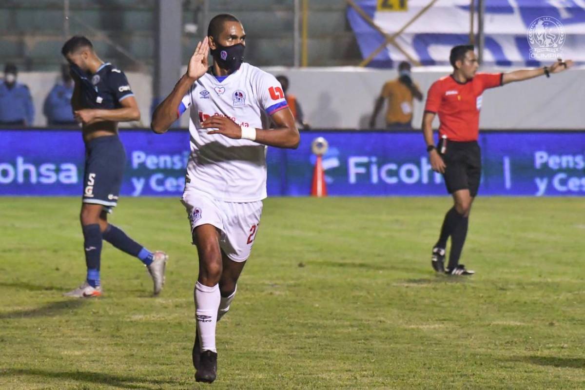 Jerry Bengtson es además el tercer mejor goleador histórico del Olimpia.