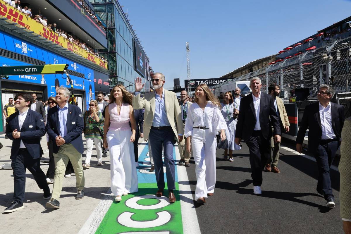 Virginia Fonseca, novia de Vinicius impacta en el Gran Premio de Madrid F1
