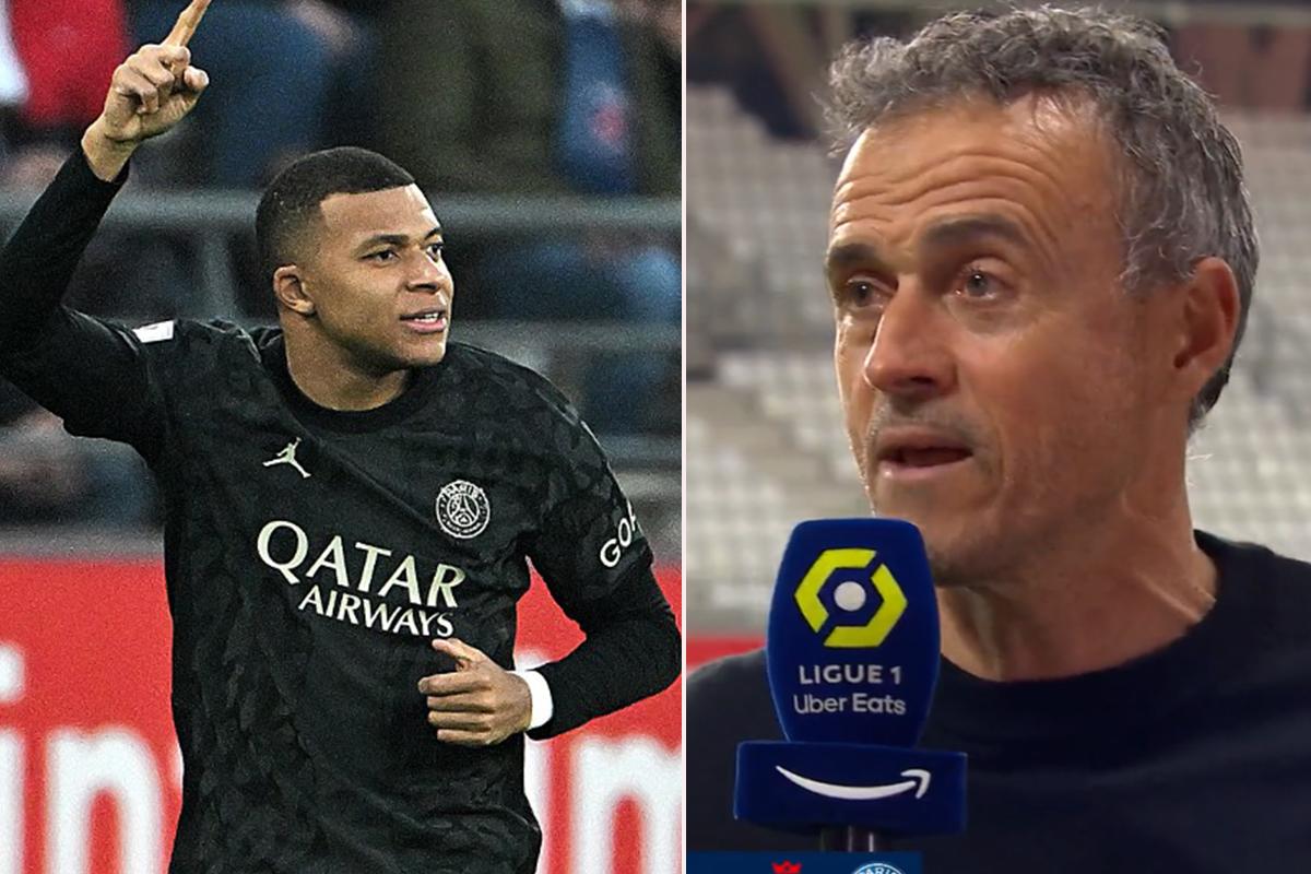 Mbappé marcó triplete para el PSG y Luis Enrique sorprende: “No estoy tan contento con él, lo hablaremos primero...”