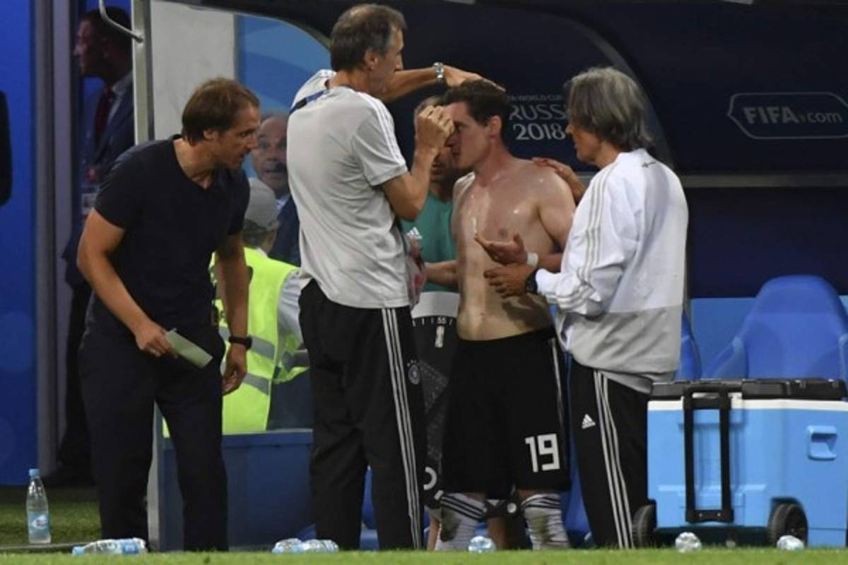 NO SE VIO POR TV: Sangre, júbilo, belleza y tristeza en el Alemania-Suecia