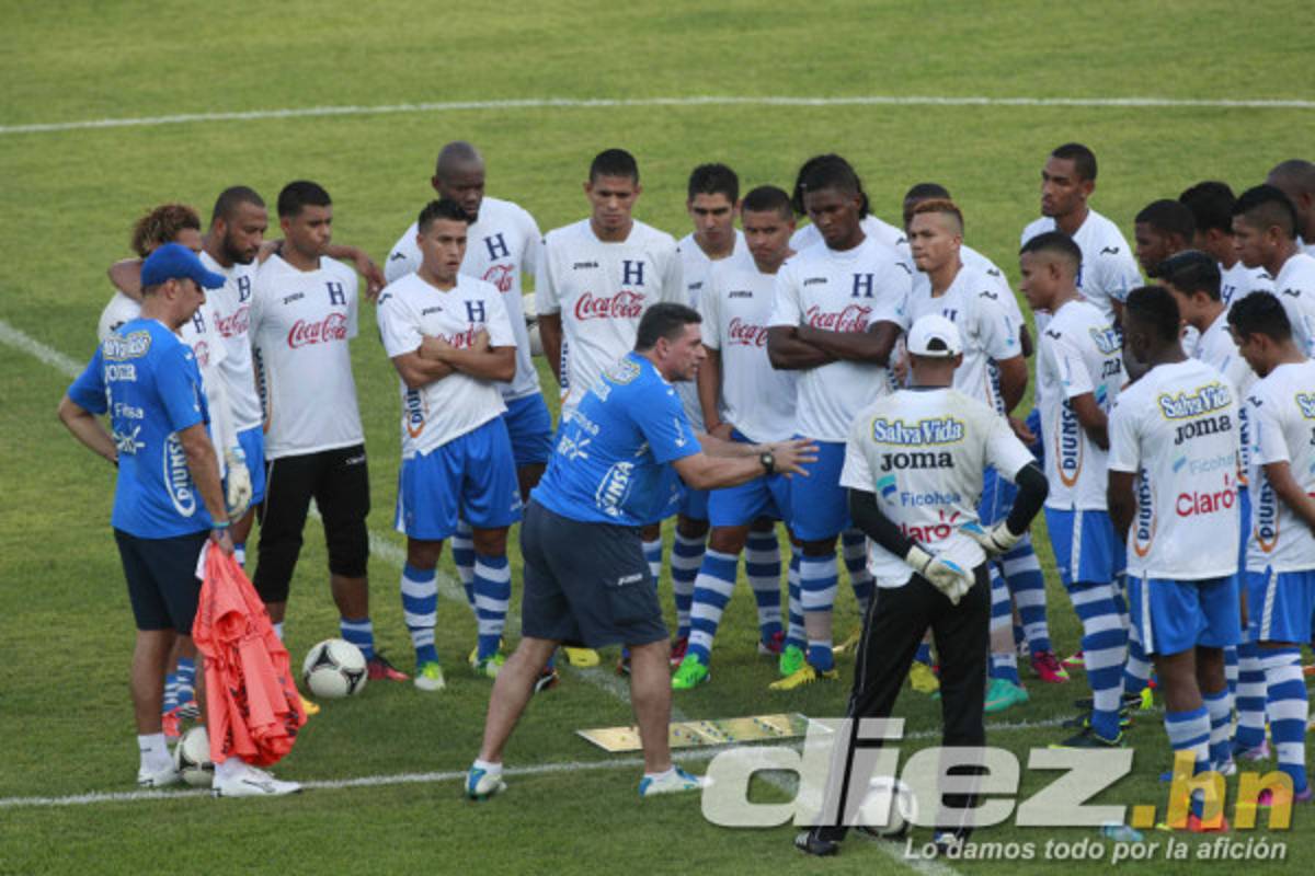 Honduras por fin entrenó completa