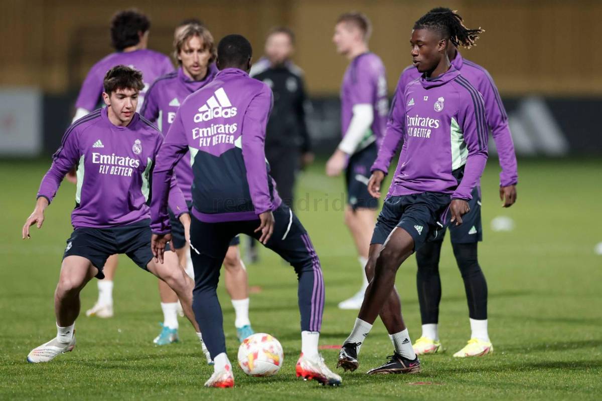 ¡Visita sorpresa! Así fue captado Cristiano Ronaldo en el entrenamiento del Real Madrid y su broma con los españoles