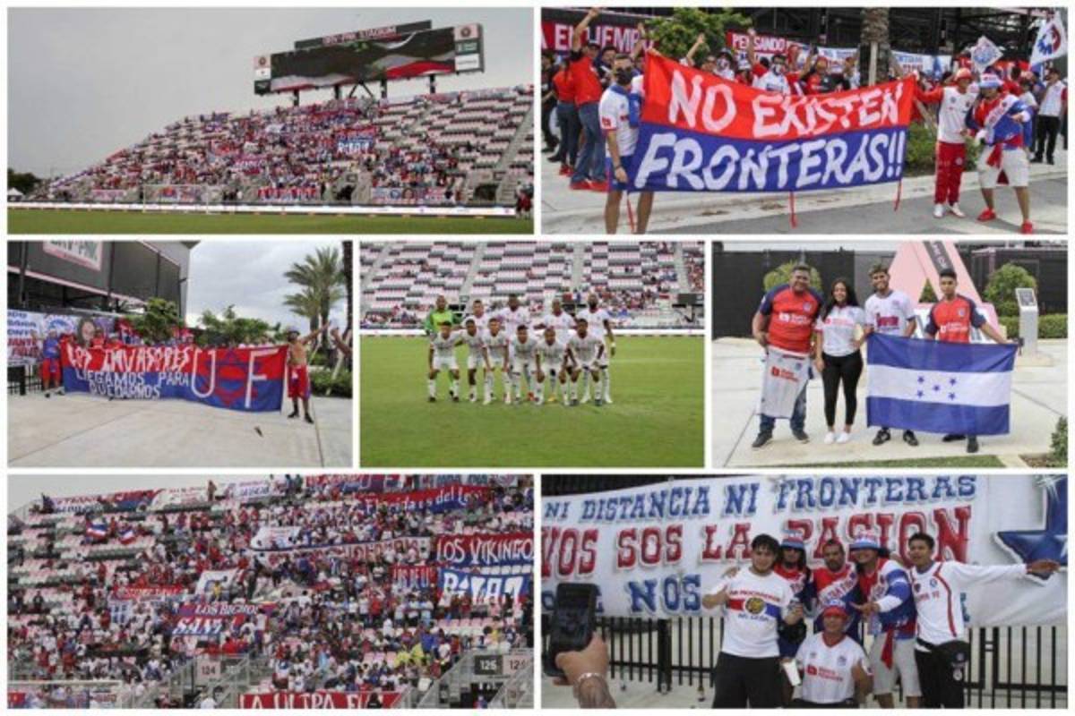Afición del Olimpia conquista Fort Lauderdale en Florida en duelo ante Pachuca por la Copa Rematch
