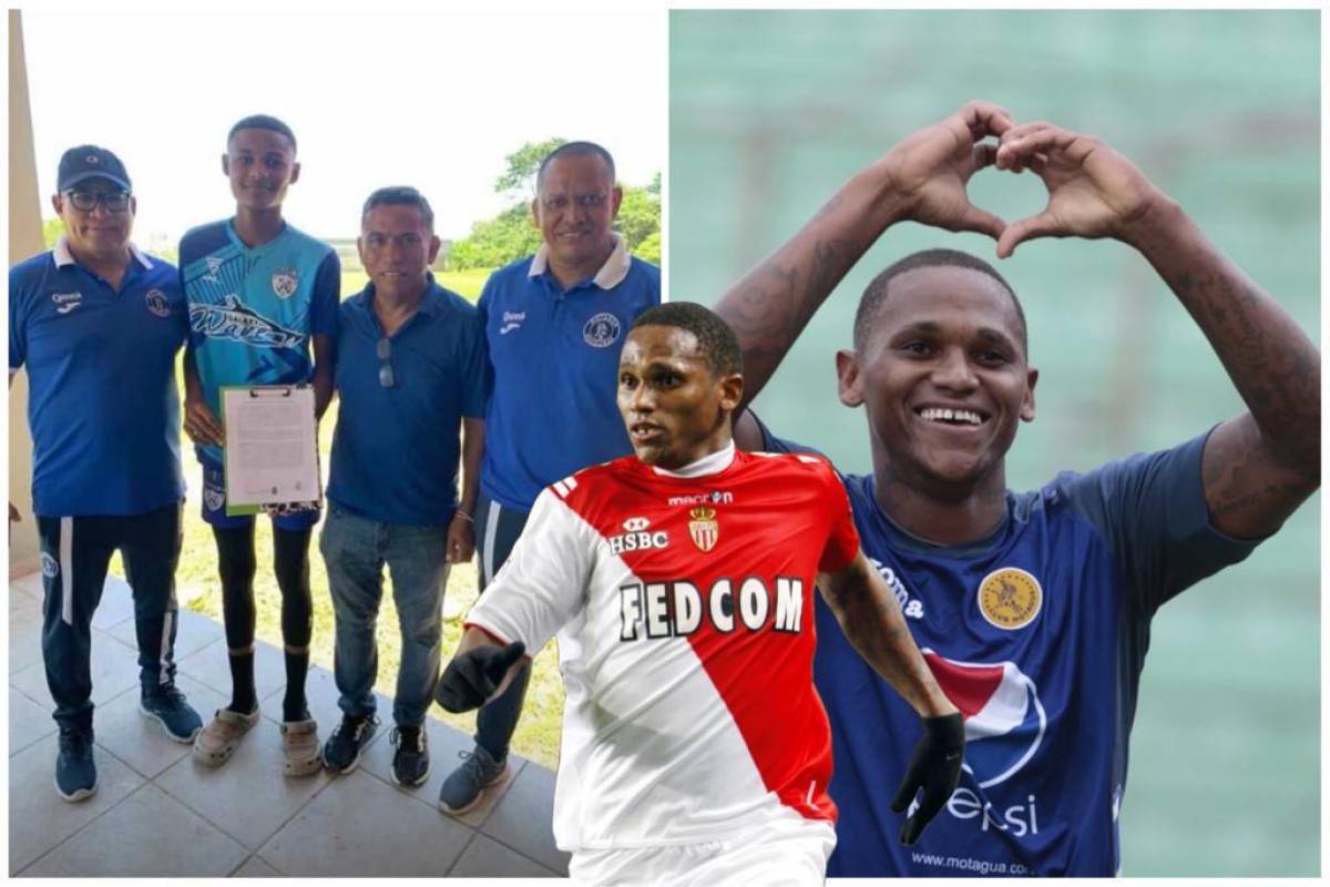 Motagua ficha al hijo mayor de Georgie Welcome, un joven de 17 años para el equipo de reservas