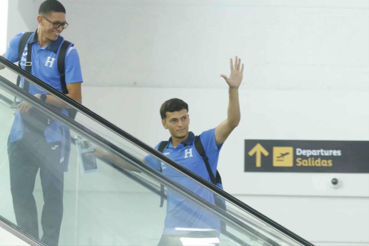 ¡Con el sueño intacto! La Sub-17 de Honduras partió a Qatar para cumplir el sueño de jugar una Copa del Mundo