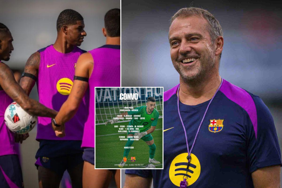 Convocatoria del Barcelona: Flick pierde a un crack, pero recibe dos buenas notcias a horas del debut en LaLiga