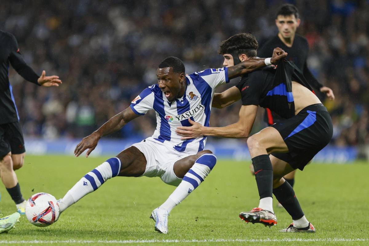 Sale a luz nueva imagen donde evidencian que Lewandowski no estaba en fuera de juego en el Barcelona-Real Sociedad