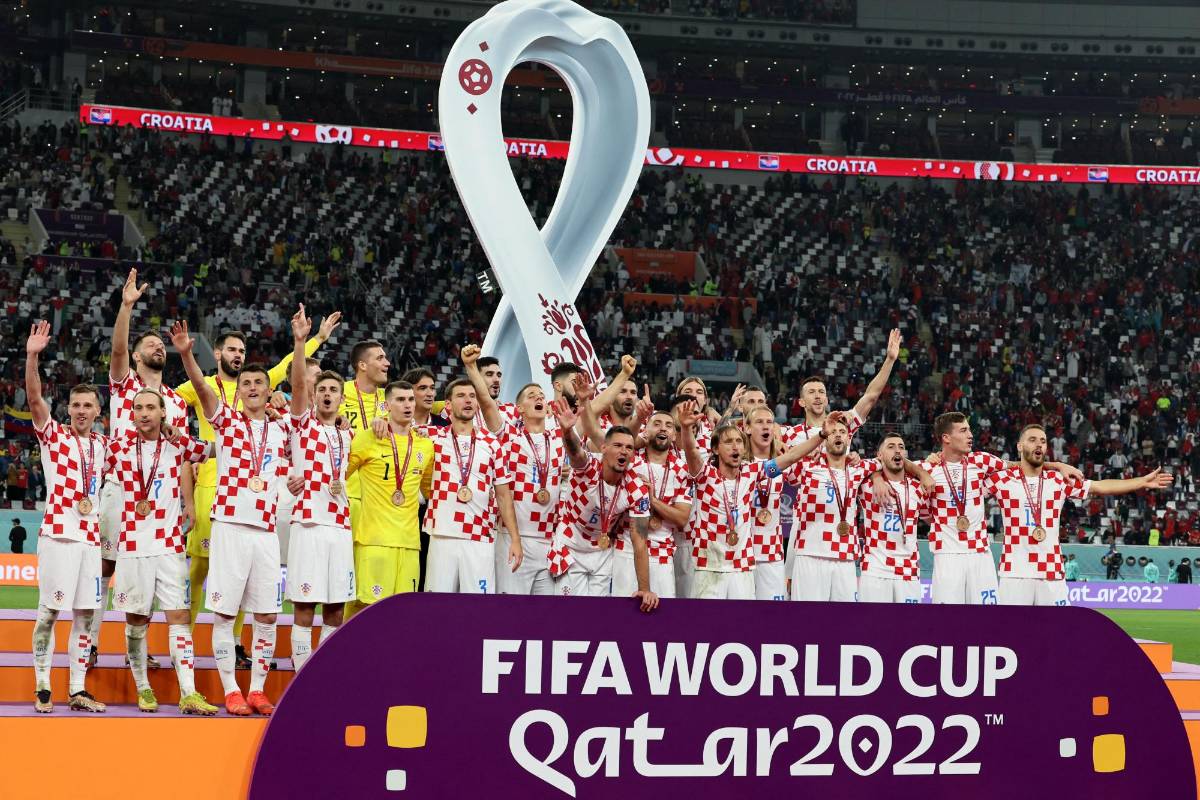 ¡Croacia celebra! El festejo especial de Luka Modric tras derrotar a Marruecos en el Mundial y la modelo Ivana Knoll enamora