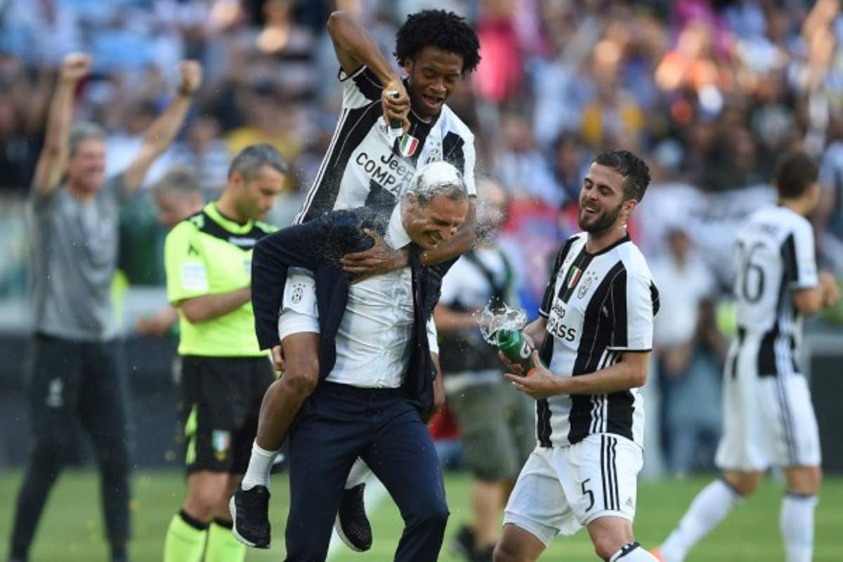 Así fue el espectacular festejo de la Juventus por su título en Italia