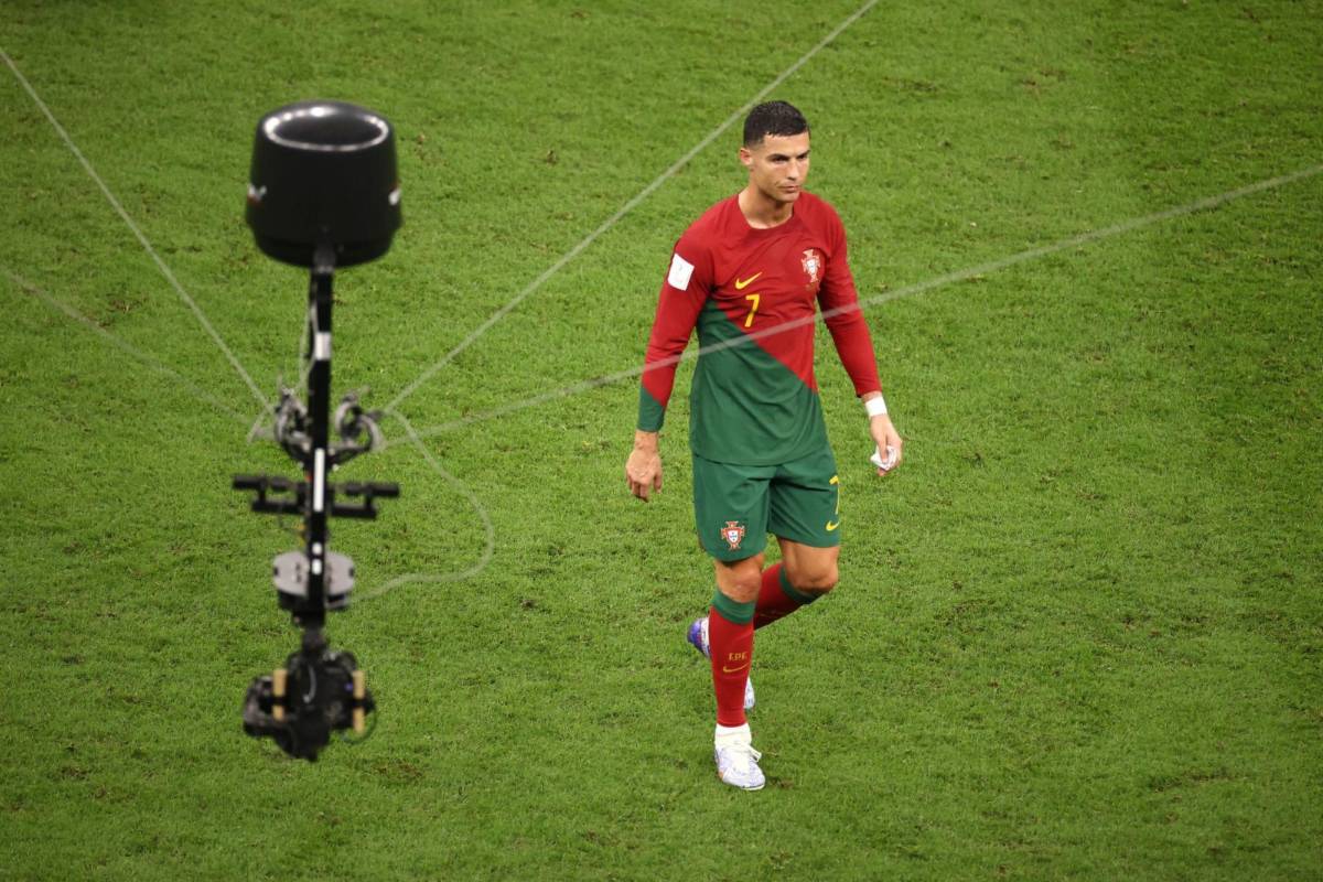 El polémico gesto de Cristiano Ronaldo tras la clasificación de Portugal y Georgina Rodríguez enamora en Qatar