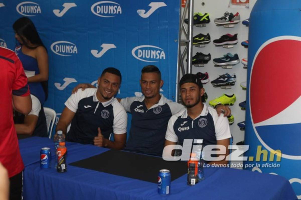 ¡Unidos por la pasión azul! Motagua compartió con sus aficionados