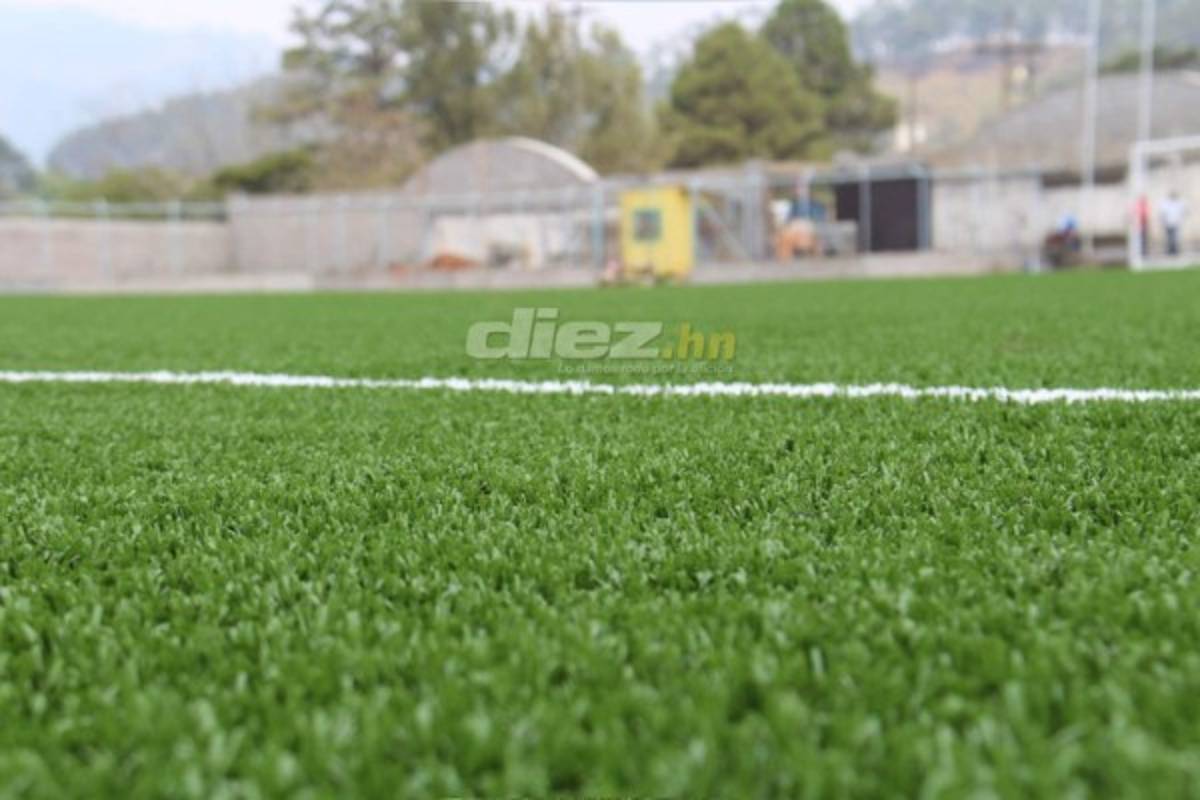 El nuevo y bonito estadio que se inaugurará en Campamento, Olancho